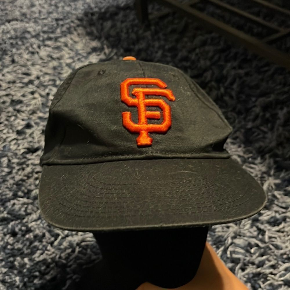 San Francisco Giants - black and orange - baseball hat - SnapBack